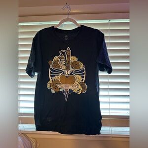 Bon Jovi What About Now Rock Concert North American Tour T-Shirt Sz L